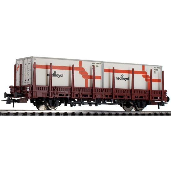 Wagon towarowy platforma z kontenerem Roco 76962 H0